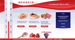 Desktop Screenshot of negocio.cz